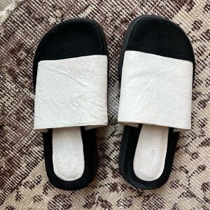 Tony Bianco Wish chunky platform sandals in white Size 6